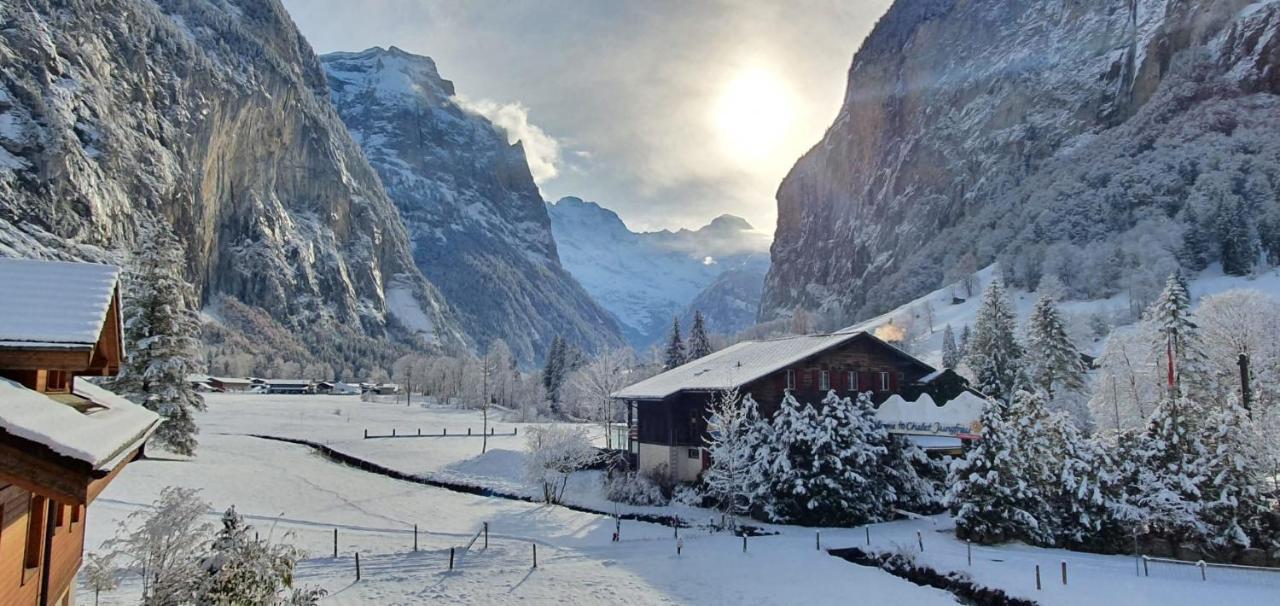 Apartment Honegg Lauterbrunnen Exterior foto